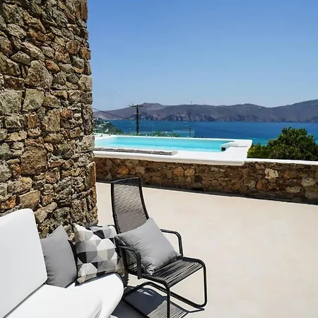 Mykonian Exclusive 3bd With Private Pool * פנורמוס מיקונוס